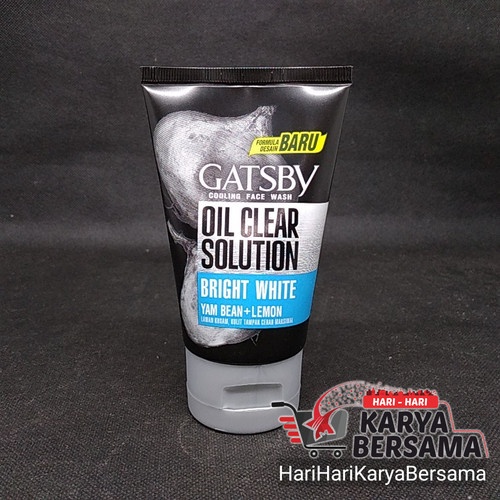 Gatsby cooling face wash oil clear solution 100 g