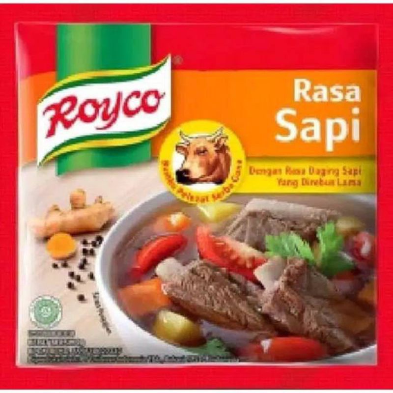 Royco Rasa Sapi/Ayam 1 Renteng Isi 12 Sachet @8g