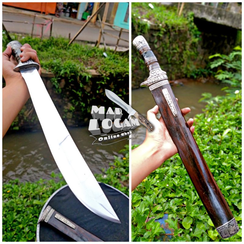 MURAH  POLES MIROR KUALITAS SUPER PREMIUM BEARING STEEL  GOLSEM ( goloksembelih) bedog custom sembel