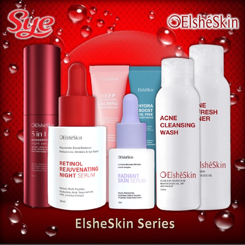 BPOM ELSHESKIN SKIN CARE SERIES / ELSHE SKIN / SYE