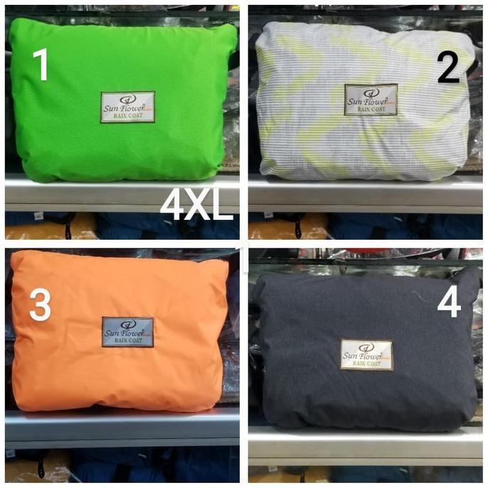 Jas Hujan Sunflower Jumbo 4Xl Terlaris