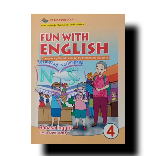 Jual BUKU PAKET BAHASA INGGRIS (FUN WITH ENGLISH) SD KELAS 4 PENERBIT