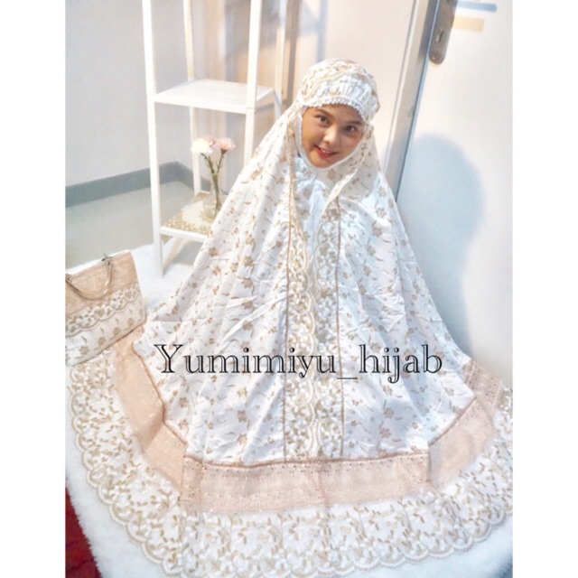 MUKENA PRADA MEWAH AZYZIAH