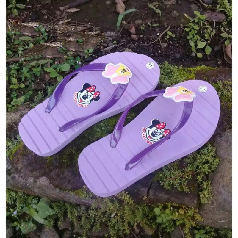 SANDAL JEPIT ANAK MICKEY MOUSE MINIMALIS SZ 26-35