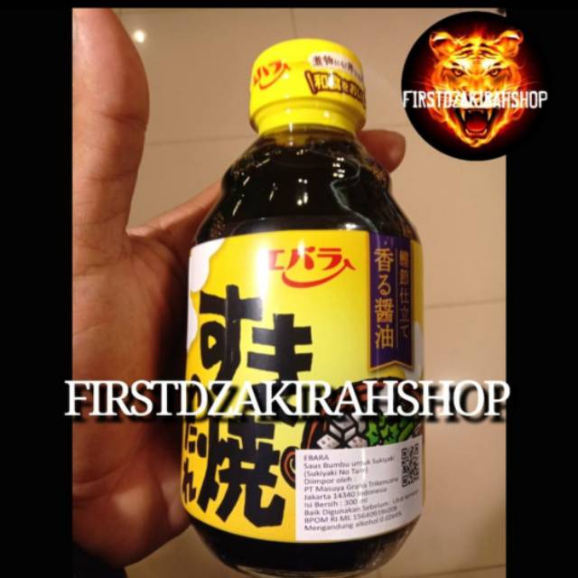 

Ebara saus sukiyaki no tare 300 ml