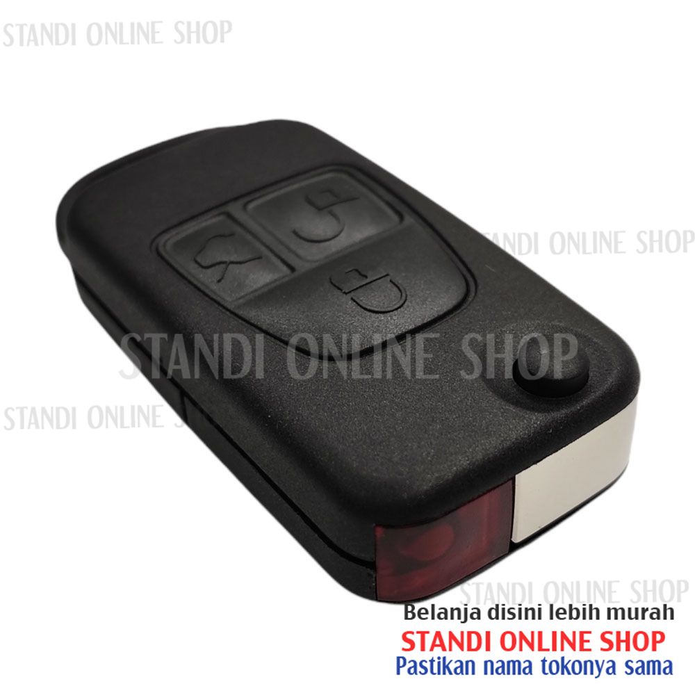 Cassing Flipkey Kunci Lipat Rumah Kunci Key Mercedes Benz 3T Logo HU39