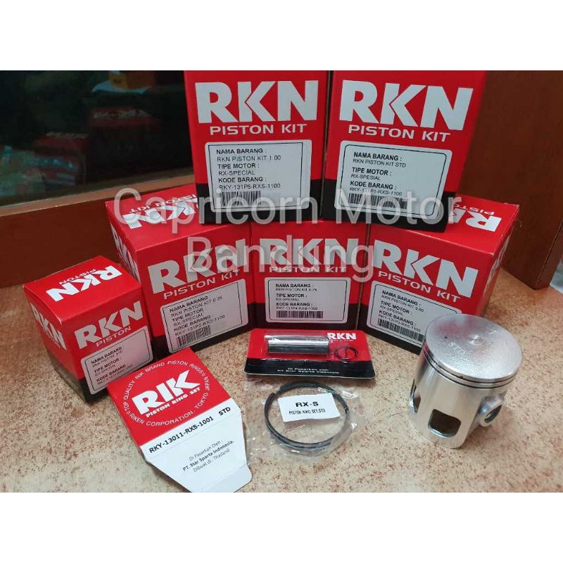 Piston Kit RXS RX Special RKN RIK RIKEN oversize STD 25 50 75 100