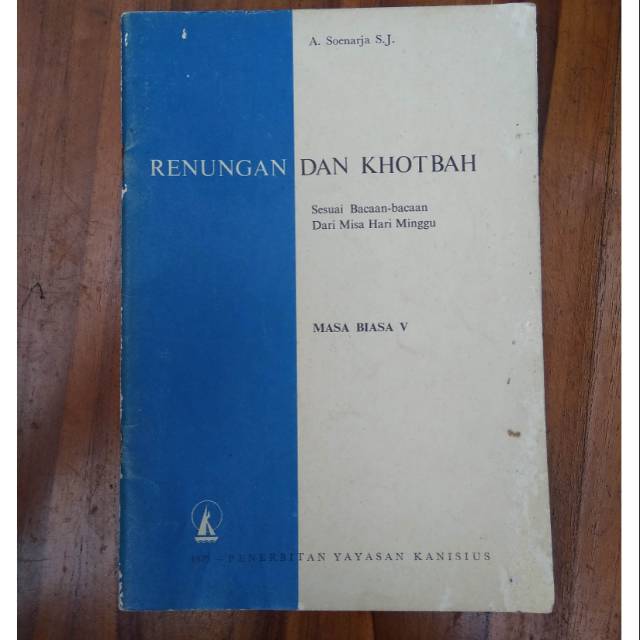 Buku Rohani lawas Renungan dan Khotbah