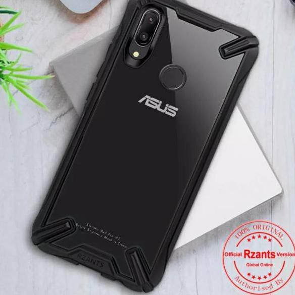 KASIMURAH Case Asus Zenfone Max Pro M1/ M2 (ZB602KL) (Anti - Fall) Armor Transparan Hardcase Rzants