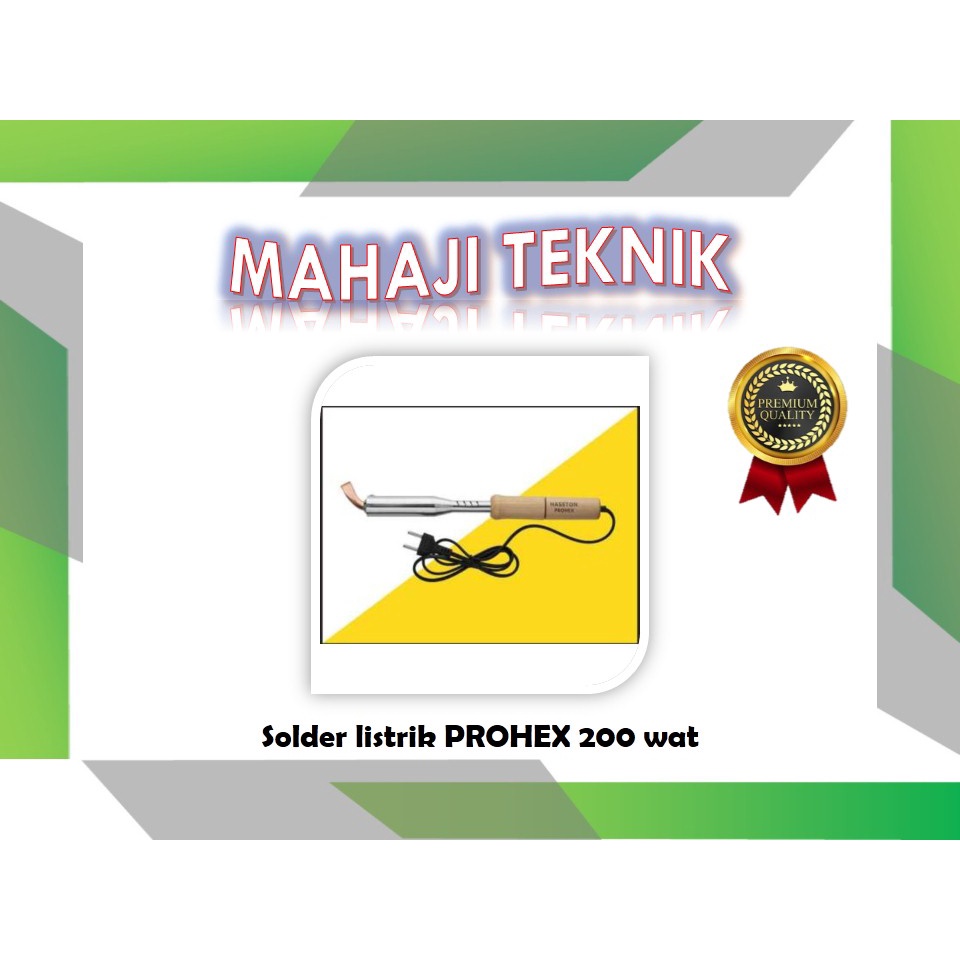 Solder listrik PROHEX 200 Watt / solderan listrik / soldering iron murah berkualitas