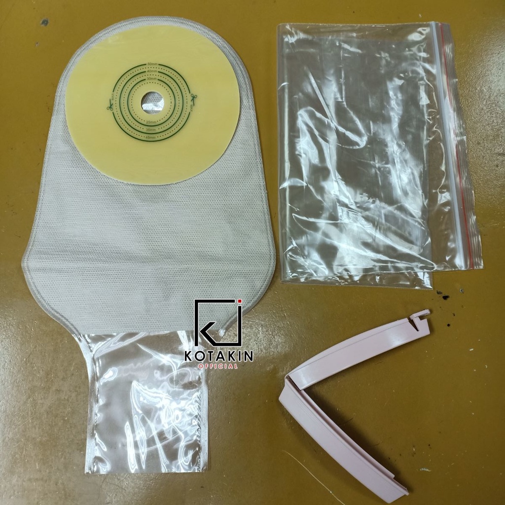 1BOX isi 10pcs - Kantong Kolostomi Onehealth / Colostomy Bag