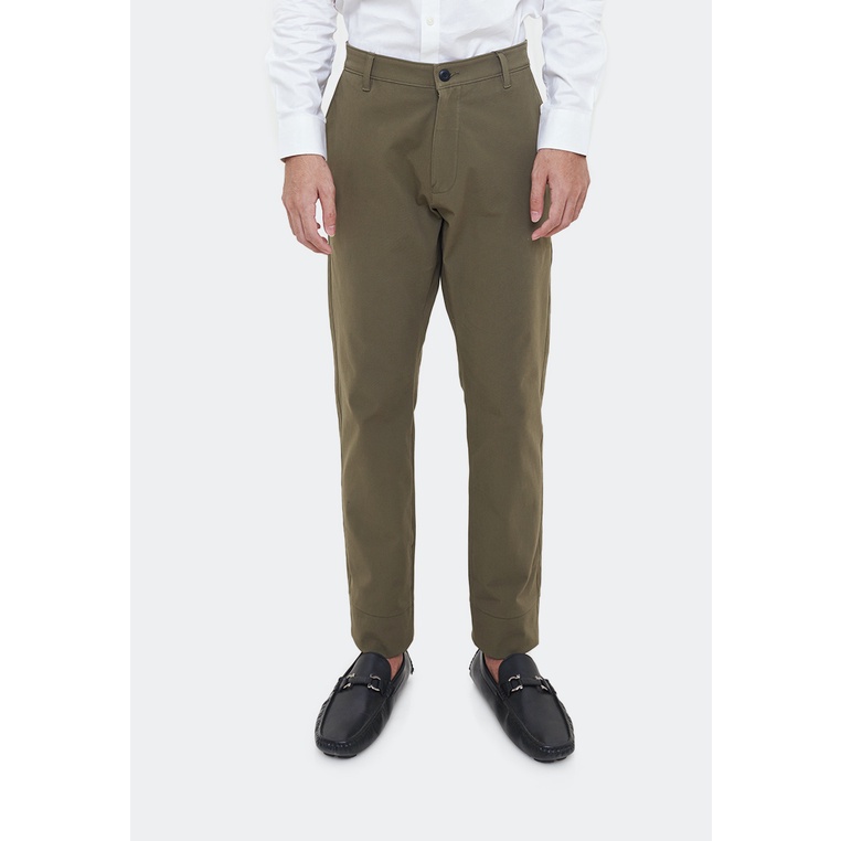 MANZONE celana panjang pria - BARNABY OLIVE