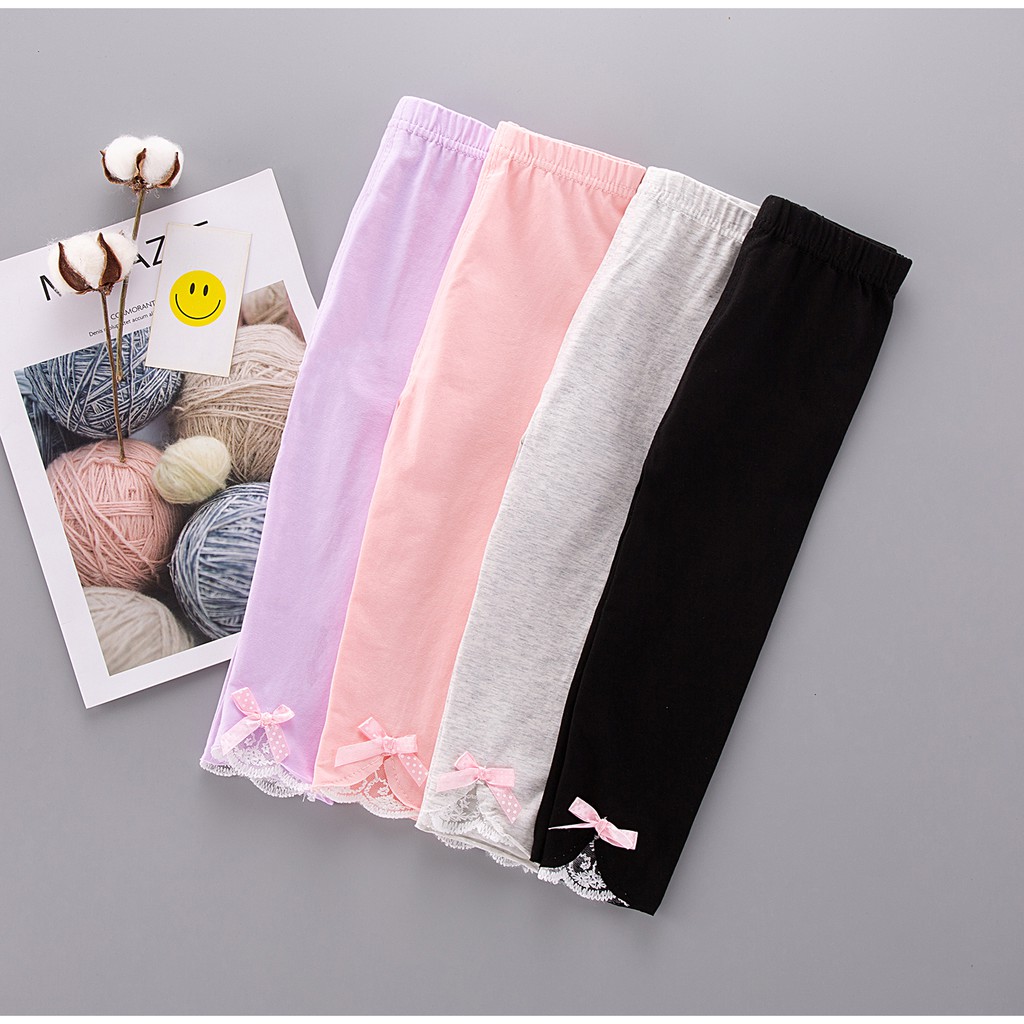Celana Legging Anak Perempuan Lucu 3bulan - 2Tahun-1