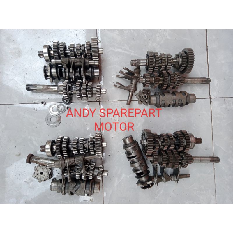 Gear Gigi Rasio Suzuki Satria 2 Tak 6 Speed / ORIGINAL COPOTAN