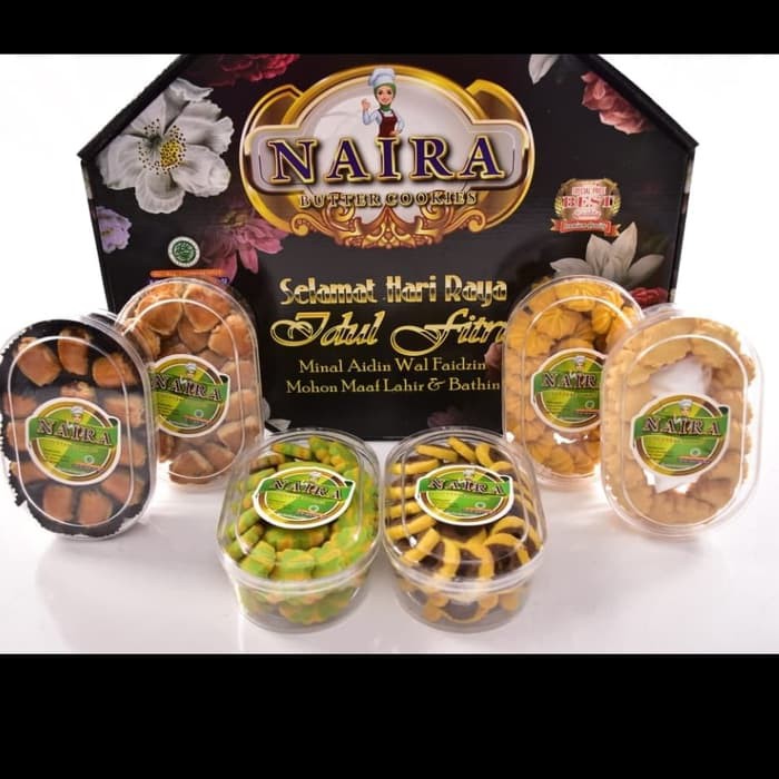 

kue kering lebaran NAIRA SEGI 8 inti rasa aroma sari mona sari ENAK