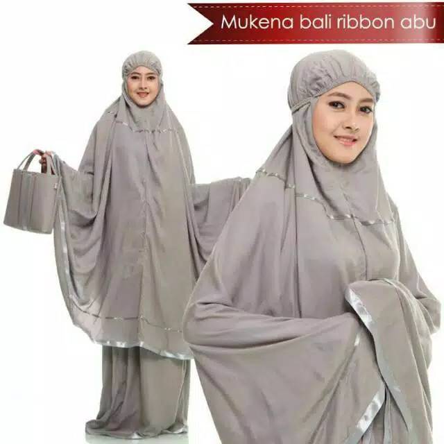 MUKENA TELEKUNG RUKUH KADO DEWASA BALI RIBBON JUMBO ADEM PUSAT JUAL GROSIR MUKENAH TASIK TERMURAH