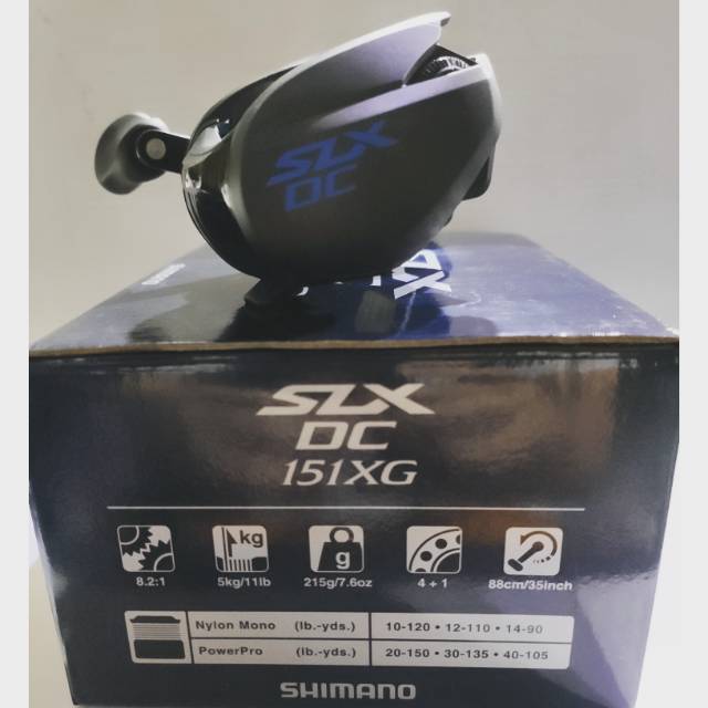 REEL BC Shimano SLX DC 151XG HG Garansi Resmi