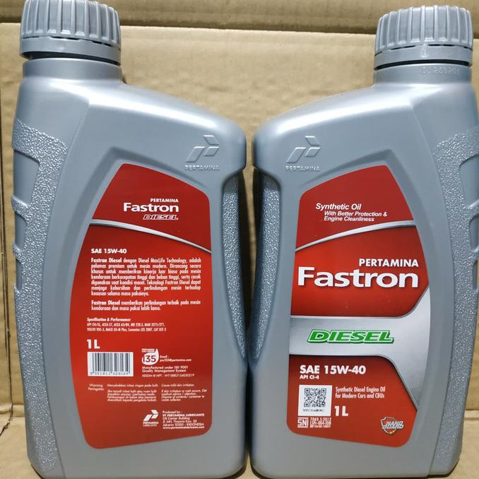 [[BISA COD]] Pertamina Fastron Diesel 15w-40 (Ori 100%) Kemasan Baru