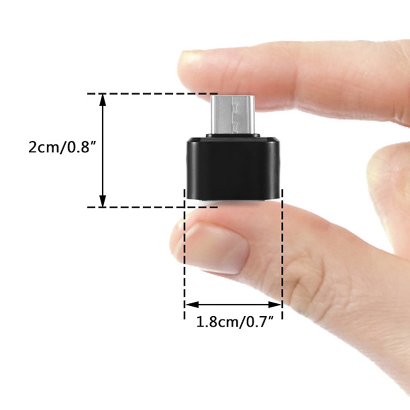 # Kaos T-Shirt Wanita Lengan Pendek Motif Print #2pcs Kabel Adapter Konverter Data Tipe C Male Ke USB 2.0 Female OTG