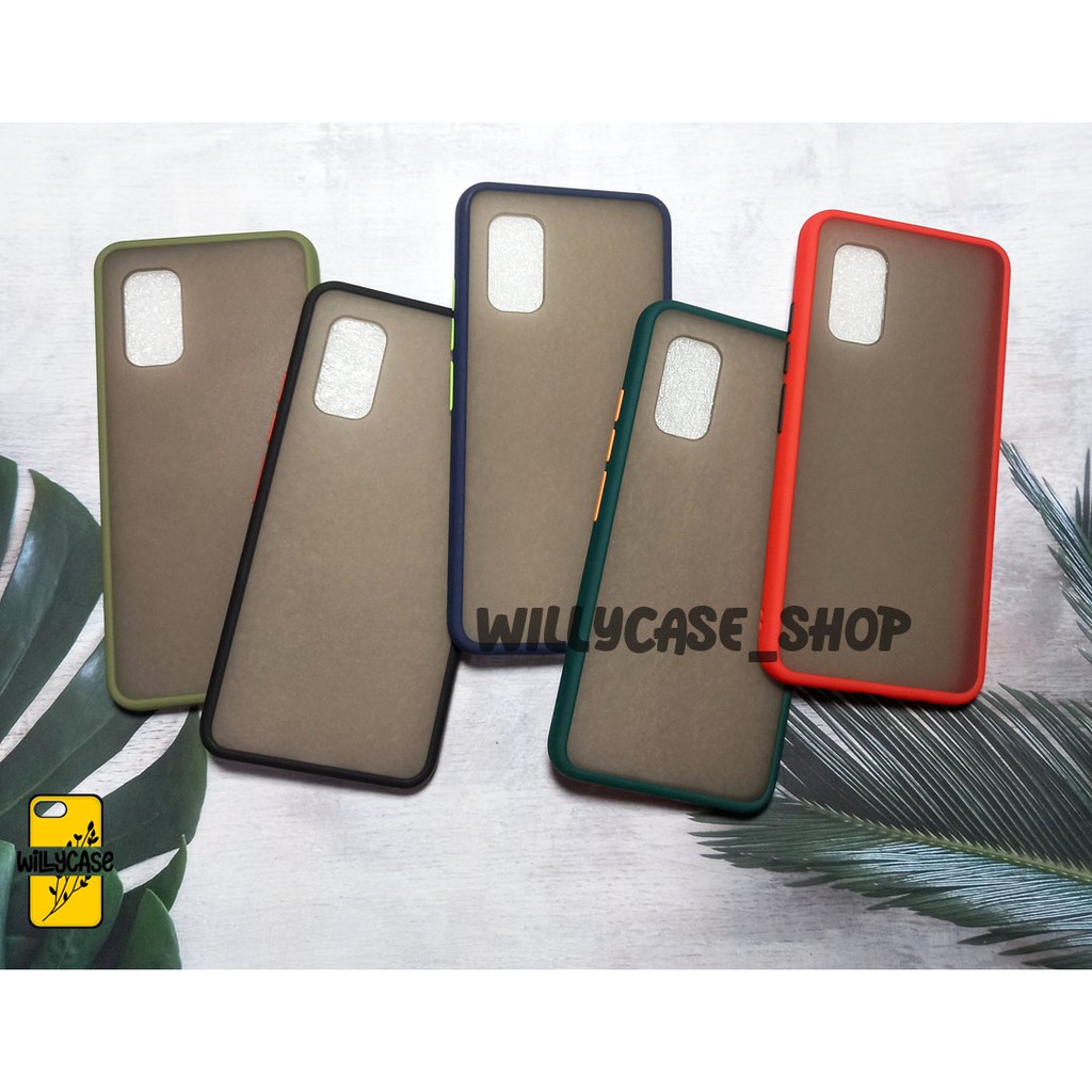 VIVO V19  Case Dove Matte Transparant Slim Case Fuze