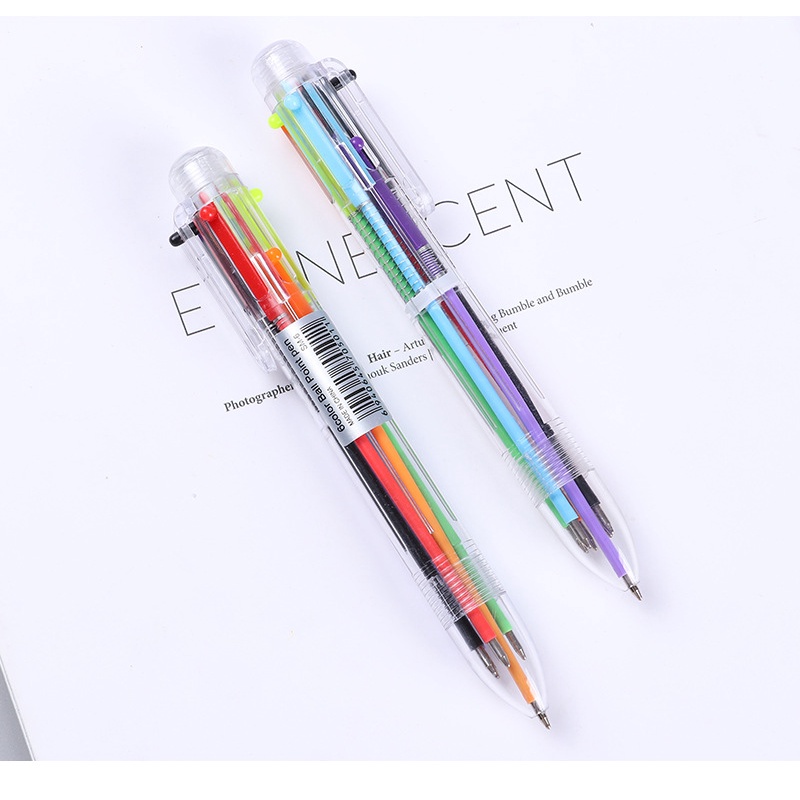 Pulpen Warna / Pen Colour 6 &amp; 8 Warna Warni