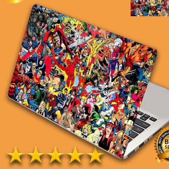 Garskin Laptop marvel lengkap Skin Laptop Stiker Laptop