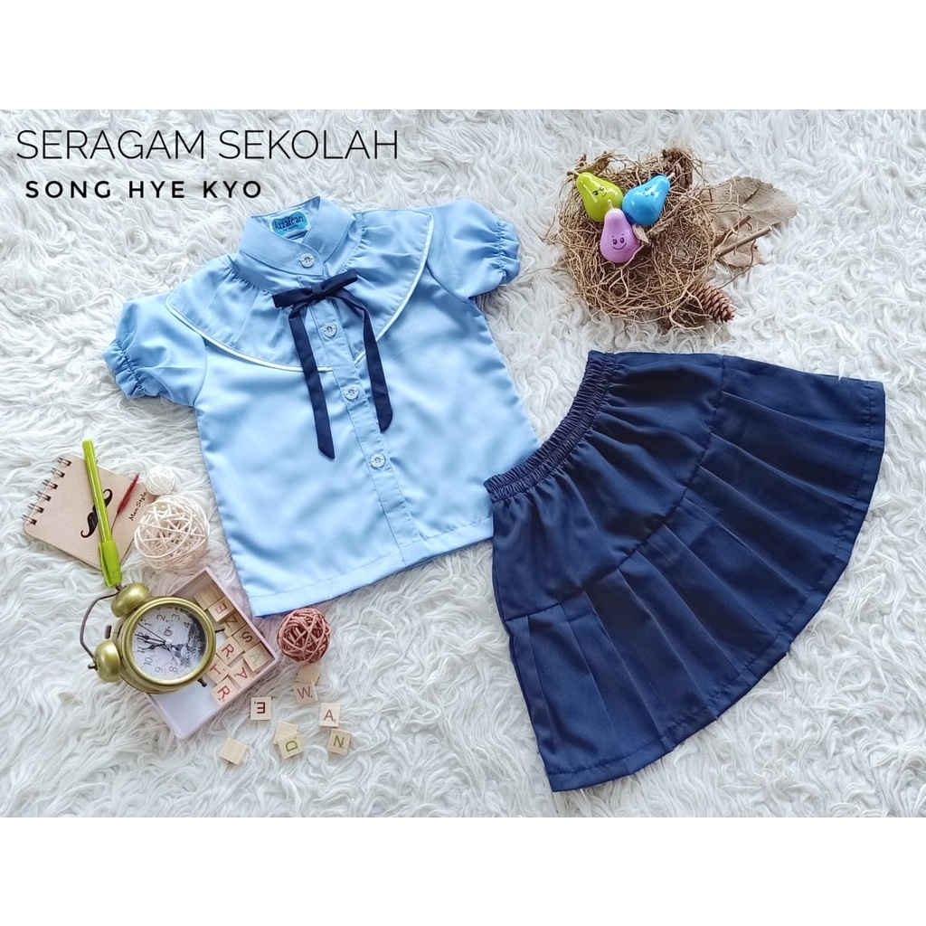 Seragam Song Hye Kyo/Song Joong Ki Anak Unik/Seragam sekolah Anak TK/Setelan Anak