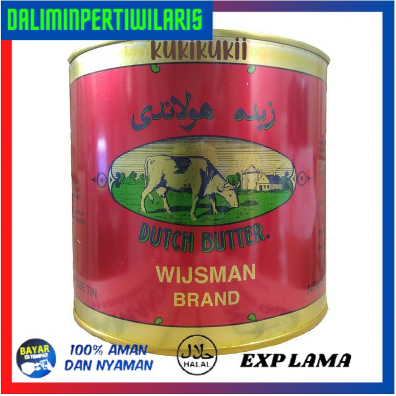 

( BISA COD ) Wisman butter 2kg mentega wisjman 2 kg Wijsman Dutch Butter kaleng salted butter 2270gr