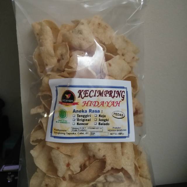 

Kicimpring Hidayah cemilan Rasa Original Pedas 130g