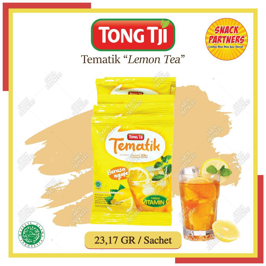 

TONG TJI TEMATIK Lemon Tea Instant @ 1 Sachet - Bubuk Teh Tong Ji