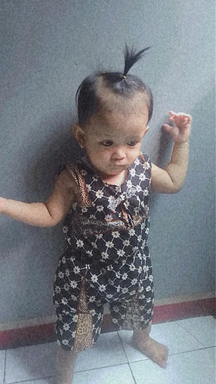 Dress Sabrina Batik Dress Batik Anak Lengan Pendek Cantik Murah