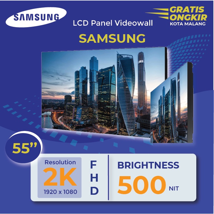 Jual Videowall LED Display Samsung VM55T-E di Surabaya