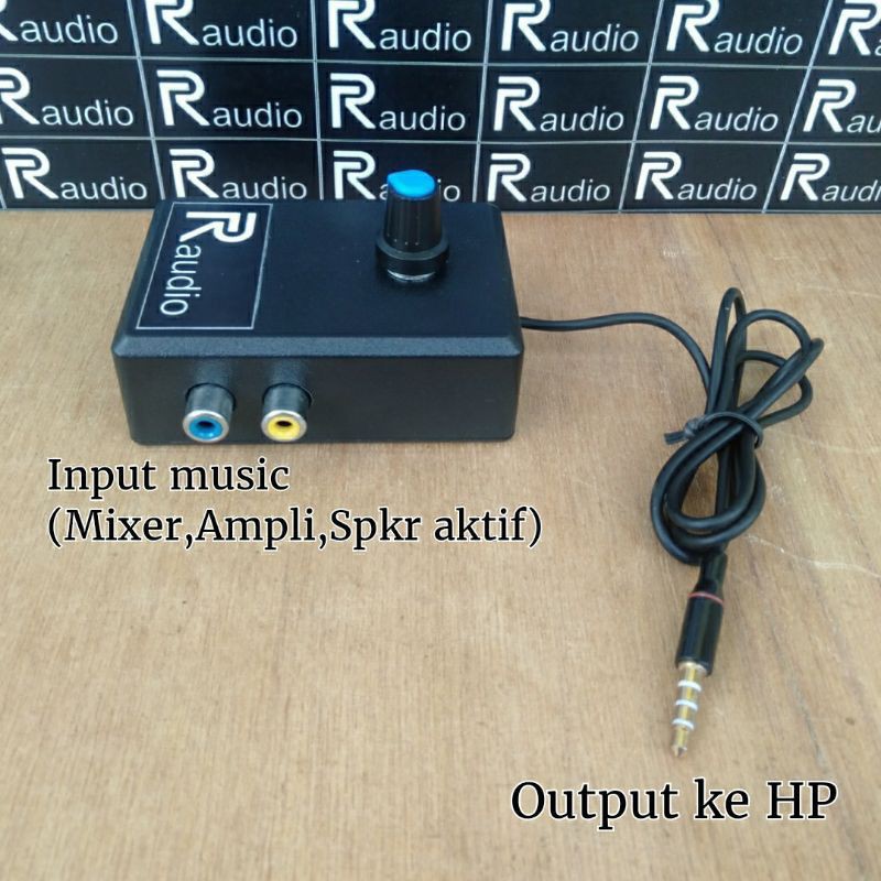 Alat rekam (ASD) dari mixer langsung ke HP android