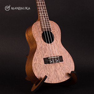 Ukulele Concerto/Konser Mandalika FULLSET Certified Quality warna Coklat - Choco Brown