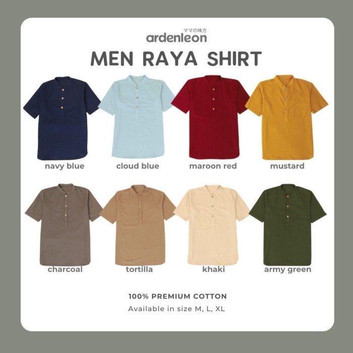 TERLARIS Ardenleon - Men Raya Shirt