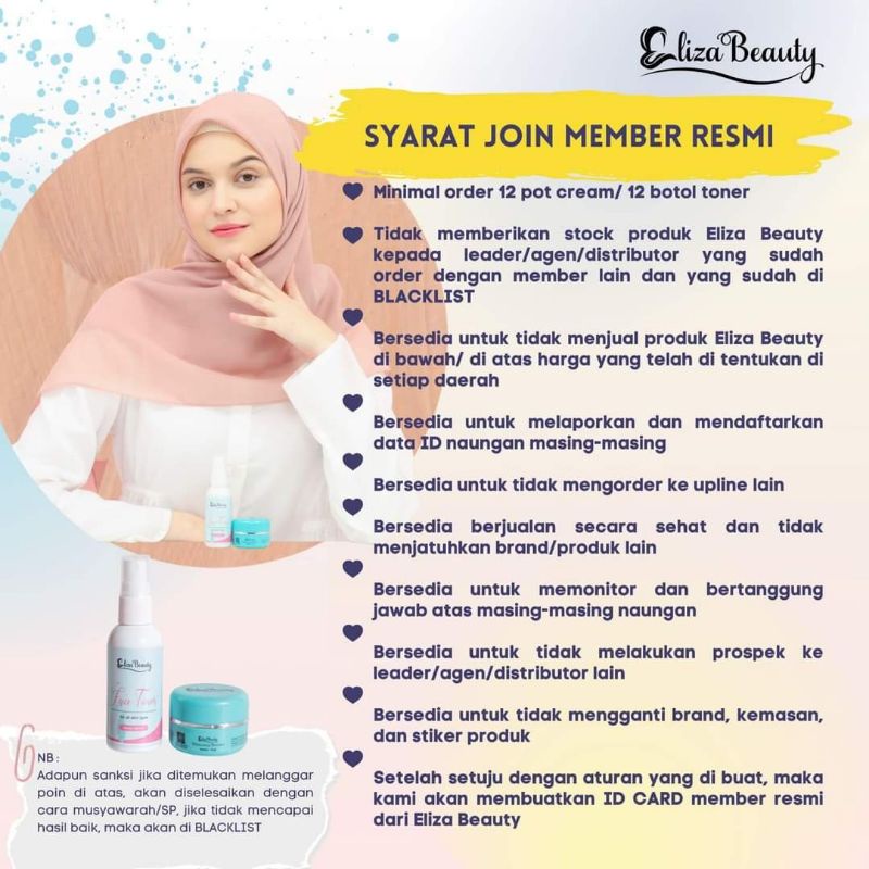 Join Member Resmi Agen Elizabeauty