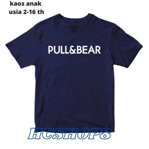 Kaos Anak P&amp;B Laki Laki Perempuan Usia 2-16th Ideal Cowok Cewek
