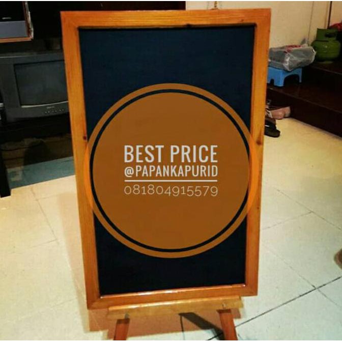 

Papan Tulis Kapur Menu Cafe (Chalkboard 50*80)