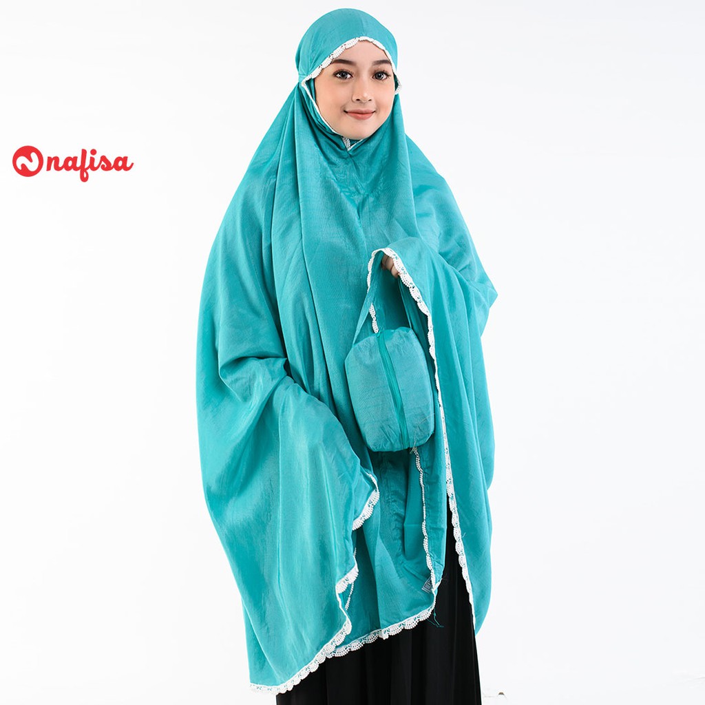 Mukena Polos Nafisa Najrania | Mukena Katun One Set Mukena Kualitas Premium Mukena Original Nafisa