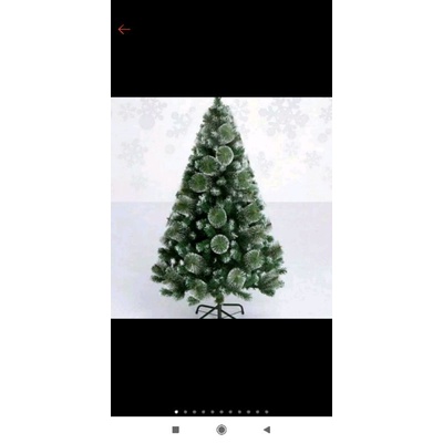 pohon natal salju 120cm