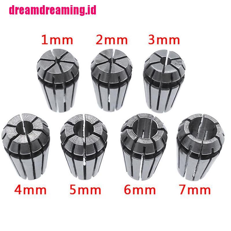 Er11 Set Collet Chuck Pegas Untuk Mesin Bubut CNC Milling