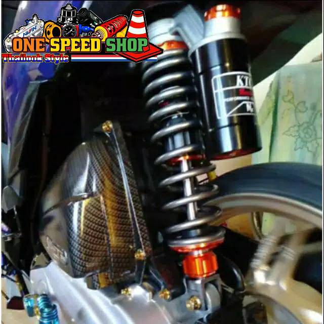 STIKER KTC RACING STIKER KTC SHOCKBREAKER TABUNG BAHAN BAGUS TEBAL KUALITAS SESUAI HARGA