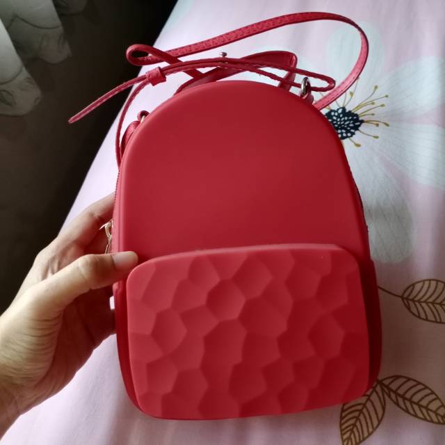 Tas selempang jelly miniso (preloved)