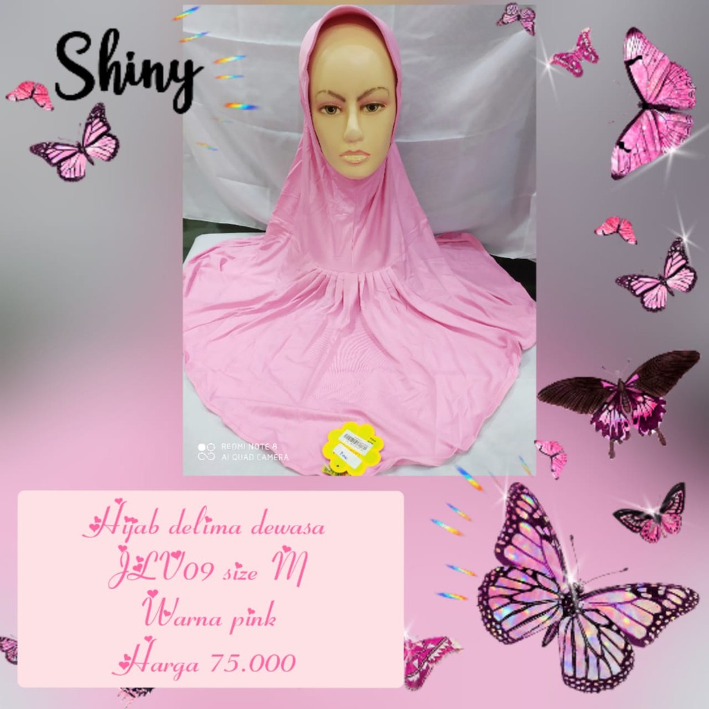 SALE Hijab delima dewasa JLV09 size M