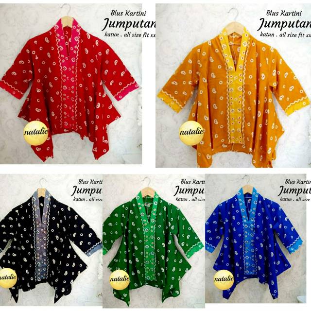 BLUS KARTINI JUMPUTAN / BAJU ATASAN BATIK WANITA