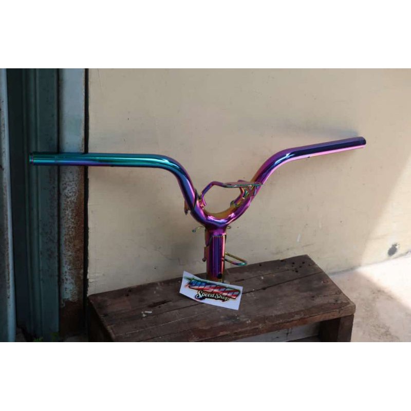 Stang Scoopy FI Rainbow Pelangi Bakaran Original Honda