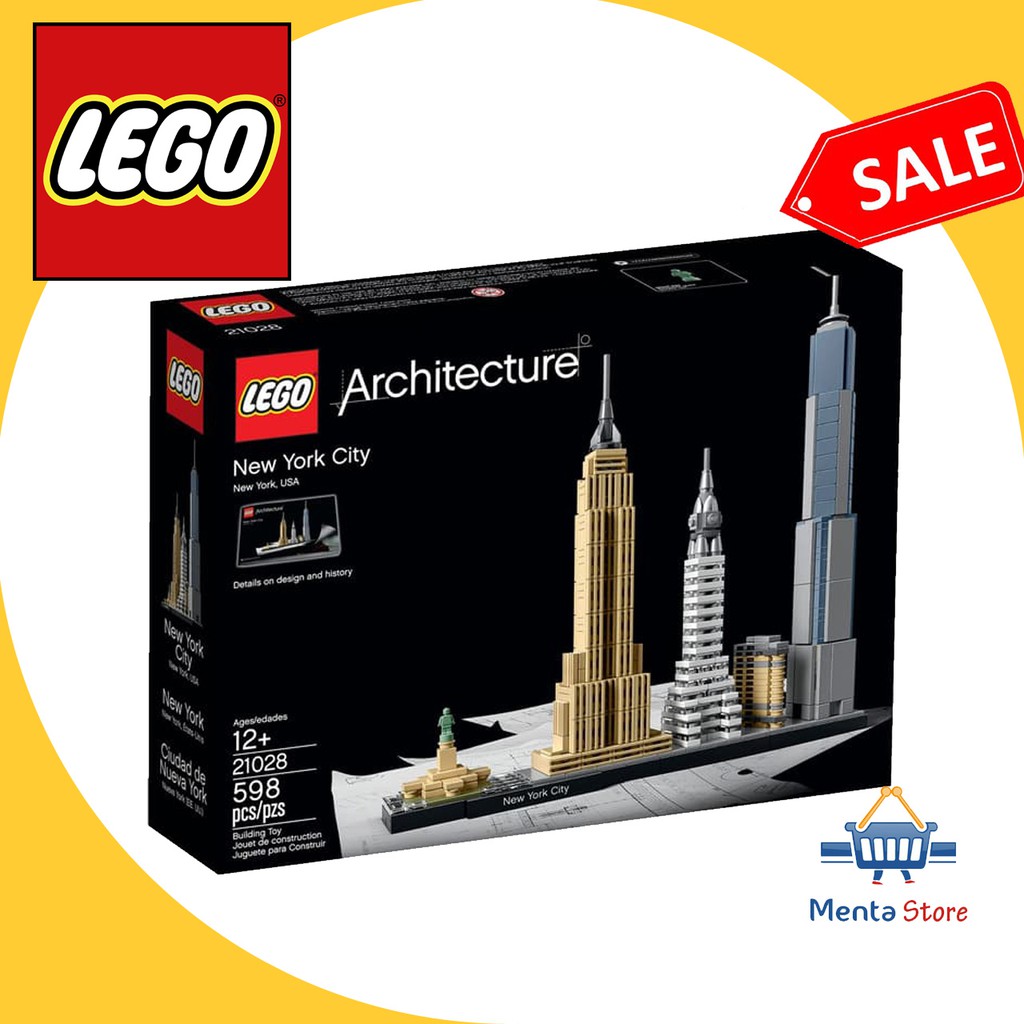 LEGO Architecture # 21028 New York City High Rise Building USA Skyline