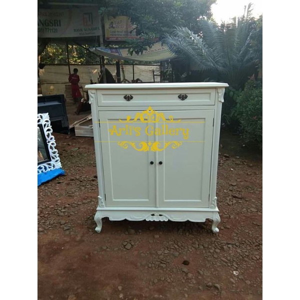 nakas drawer rak sepatu duco furniture jepara
