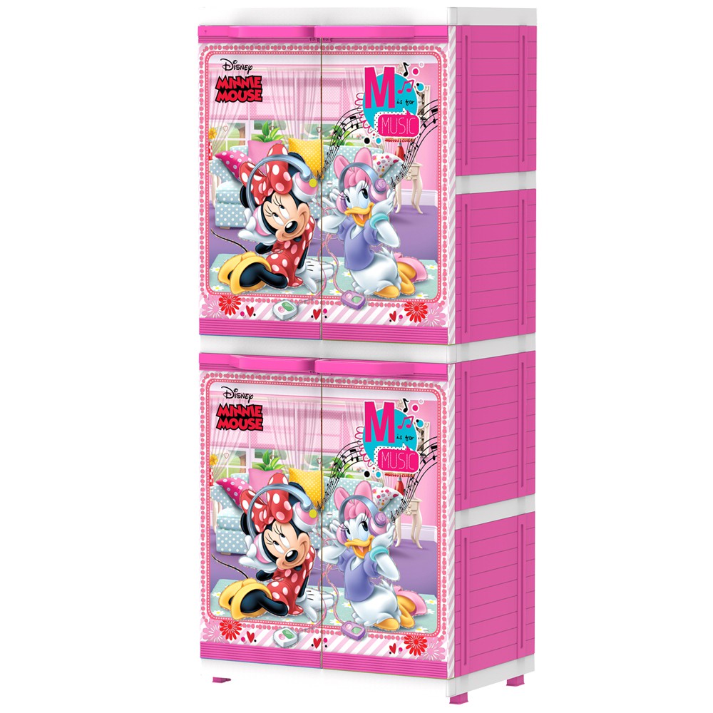 Lemari Plastik Naiba MSC 4 Susun Minnie 9294 MNP