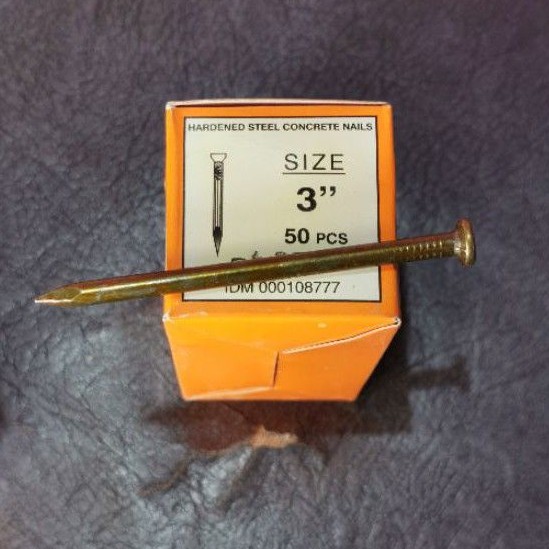 Paku Beton Daiwa 3inch / 7cm Dus 50pcs Bandung